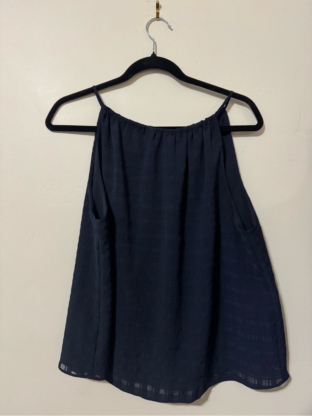 Banana Republic Navy Blue Sleeveless Spaghetti-Strap Camisole